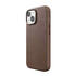 Woodcessories Bio Leather Case in Organic Leather MagSafe for Apple iPhone 15 Plus Brown [ECO730]