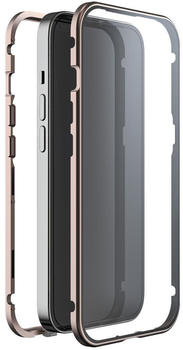 Hama 220267 360° Glass Cover für Apple iPhone 14 Plus (Roségold, Transparent)