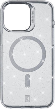 Cellular Line Sparkle Mag Cover für Apple iPhone 15 Pro (Transparent)