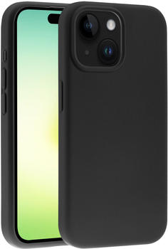 Vivanco Mag Hype Cover für iPhone 15 Plus, Magnetic Wireless Charging Support Schwarz