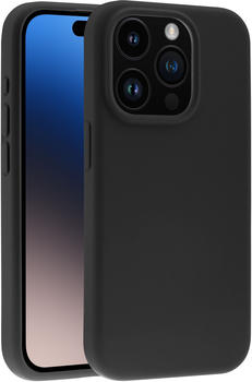 Vivanco Mag Hype Cover für iPhone 15 Pro, Magnetic Wireless Charging Support Schwarz