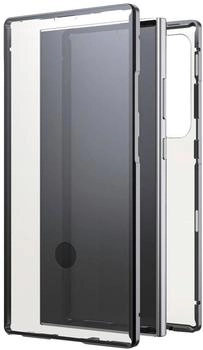 Black Rock 360&deg; Cover Samsung Galaxy S24 Ultra Schwarz