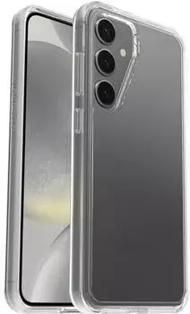 OtterBox Symmetry Clear H&uuml;lle f&uuml;r Samsung Galaxy S24+, Sto&szlig;fest, Sturzsicher, D&uuml;nne Schutzh&uuml;lle, 3x mehr St&uuml;rze als nach Milit&auml;rstandard, Transparent