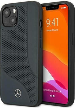 Mercedes-Benz MEHCP13SCDONA iPhone 13 mini 5.4 sq .; dark blue (iPhone 13 mini), Smartphone Hülle, Blau