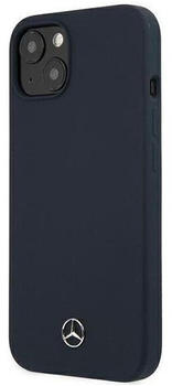 Mercedes-Benz MEHCP13SSILNA iPhone 13 mini 5.4 sq .; dark blue (iPhone 13 mini), Smartphone Hülle, Blau