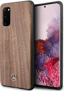 Mercedes-Benz MEHCS62VWOLB S20 G980 hard body brown (Galaxy S20), Smartphone Hülle, Braun