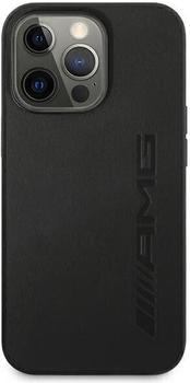Mercedes-Benz AMG AMHCP13LDOLBK iPhone 13 Pro (iPhone 13 Pro), Smartphone Hülle, Schwarz