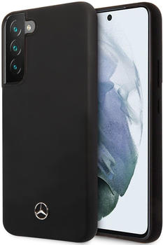 Mercedes-Benz Hard case MEHCS22MSILBK S22 + S906 black (Galaxy S22+), Smartphone Hülle, Schwarz