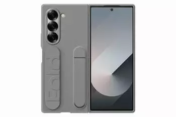 Samsung Silicone Cover (Galaxy Z Fold6) Gray