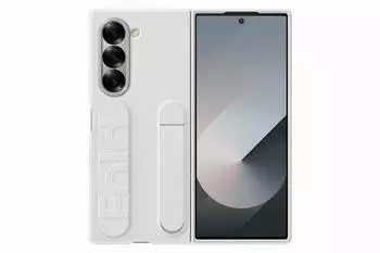 Samsung Silicone Cover (Galaxy Z Fold6) White
