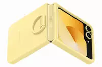 SAMSUNG Silicone Case f&uuml;r Galaxy Z Flip6 gelb