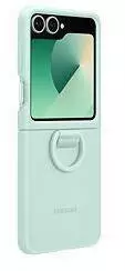 Samsung Silicone Case with Ring (Galaxy Z Flip6) Mint – Perfekter Schutz für Ihr Samsung Galaxy Z Flip6