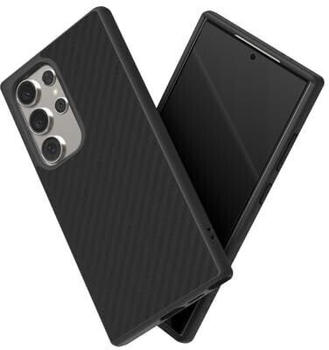 Rhinoshield Case kompatibel mit [Galaxy S24 Ultra] | SolidSuit - Stoßdämpfende & schlanke Schutzhülle mit Premium Finish - 3.5 Meter Fallschutz -Carbon Fiber