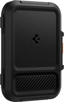 Spigen Kartenetui für iPhone 15/14/13/12 Spigen Lock Fit MagSafe Wallet Schwarz