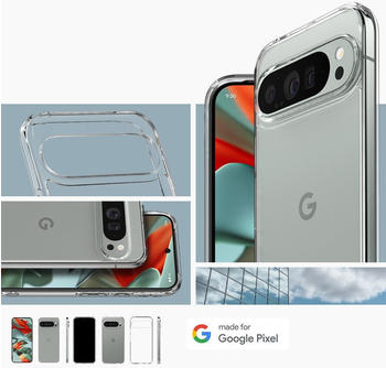 Spigen Schutzh&uuml;lle f&uuml;r Google Pixel 9 Pro XL Spigen Ultra Hybrid Transparent