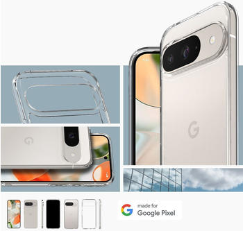 Spigen Schutzh&uuml;lle f&uuml;r Google Pixel 9 / 9 Pro Spigen Ultra Hybrid Transparent