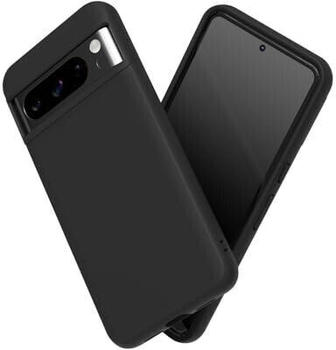Rhinoshield Case kompatibel mit [Pixel 8 Pro] | SolidSuit - Stoßdämpfende & schlanke Schutzhülle mit Premium Finish Klassisches Schwarz