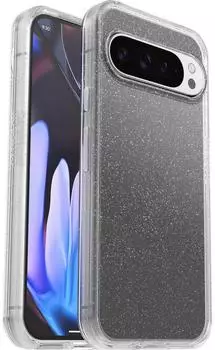 OtterBox OtterBox Symmetry Clear H&uuml;lle f&uuml;r Google Pixel 9 Pro XL, sturzsicher, sch&uuml;tzende d&uuml;nne H&uuml;lle, 3X getestet nach Milit&auml;rstandard, Stardust/Transparent