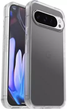 OtterBox OtterBox Symmetry Clear H&uuml;lle f&uuml;r Google Pixel 9 Pro XL, sturzsicher, sch&uuml;tzende d&uuml;nne H&uuml;lle, 3X getestet nach Milit&auml;rstandard, Transparent