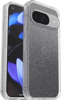 OtterBox OtterBox Symmetry Clear H&uuml;lle f&uuml;r Google Pixel 9 / Pixel 9 Pro, sturzsicher, sch&uuml;tzende d&uuml;nne H&uuml;lle, 3X getestet nach Milit&auml;rstandard, Stardust/Transparent