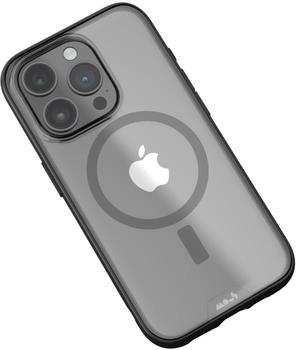 Mous "\"für iPhone 15 Pro Max Hülle, MagSafe kompatibel, Clear Clarity 2.0, schützende iPhone 15 Pro Max Hülle, Kratzfest, kristallklares und schlankes Design, stoßfeste Handyhülle v2"
