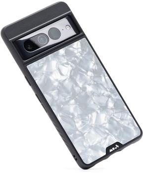 Mous Hülle für Google Pixel 7 Pro - Weiße Acetat - Limitless 5.0 - Handyhülle Pixel 7 Pro MagSafe-Kompatibel Case - Schutzhuelle