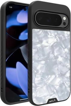 Mous Hülle für Google Pixel 9 Pro XL MagSafe Kompatibel Case - Limitless 5.0 - Weiße Acetat - Handyhülle Pixel 9 Pro XL - Schutzhuelle
