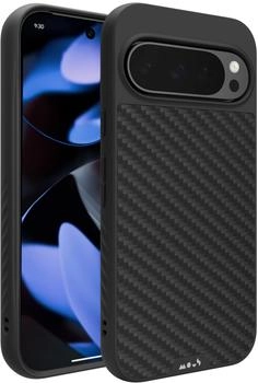Mous Hülle für Google Pixel 9 Pro MagSafe Kompatibel Case - Limitless 5.0 - Carbonfaser - Handyhülle Pixel 9 Pro - Schutzhuelle