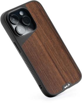 Mous Hülle für iPhone 14 Pro - Walnuss - Limitless 5.0 - Handyhülle iPhone 14 Pro MagSafe-Kompatibel Case - Schutzhuelle