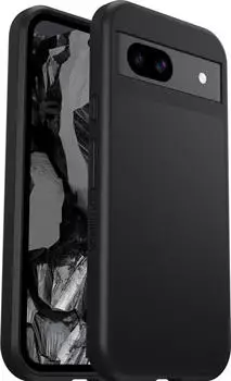OtterBox React (Google Pixel 8a), Smartphone H&uuml;lle, Schwarz