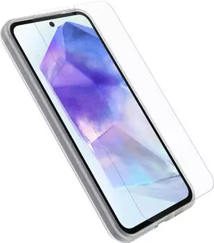 OtterBox React + Glass - Kit (Galaxy A55), Smartphone H&uuml;lle, Transparent