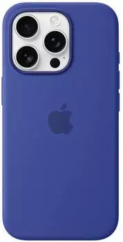 Apple Silikon Case mit MagSafe (iPhone 16 Pro) Ultramarin Apple Silikon Case mit MagSafe (iPhone 16 Pro) Ultramarin