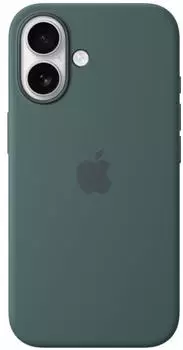 Apple Silikon Case mit MagSafe (iPhone 16) Seegrün Apple Silikon Case mit MagSafe (iPhone 16) Seegrün