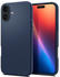 Spigen Handyhülle für iPhone 16, Spigen Liquid Air, Dunkelblau