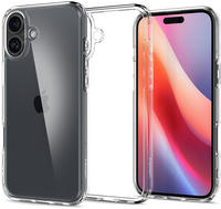 Spigen Ultra Hybrid H&uuml;lle f&uuml;r iPhone 16 - Transparent
