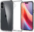 Spigen Handyhülle für iPhone 16, Spigen Ultra Hybrid, Transparent