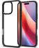 Spigen Handyhülle für iPhone 16 Pro Max, Spigen Ultra Hybrid, Transparent-Schwarz