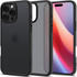 Spigen Handyhülle für iPhone 16 Pro, Spigen Ultra Hybrid, Durchscheinend-Schwarz