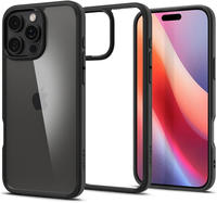 Spigen ACS08125, Spigen Ultra Hybrid - matte black - iPhone 16 Pro