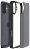 Spigen Handyhülle für iPhone 16, Spigen Ultra Hybrid, Durchscheinend-Schwarz