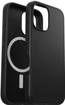 OtterBox Symmetry mit MagSafe (iPhone 16), Smartphone H&uuml;lle, Schwarz