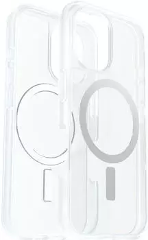 OtterBox React mit MagSafe (iPhone 16), Smartphone H&uuml;lle, Transparent