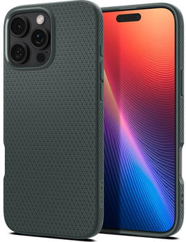 Spigen Handyh&uuml;lle f&uuml;r iPhone 16 Pro Max, Spigen Liquid Air, Gr&uuml;n