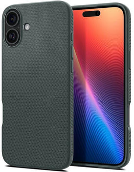 Spigen Handyh&uuml;lle f&uuml;r iPhone 16, Spigen Liquid Air, Gr&uuml;n