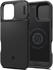 Spigen Handyhülle für iPhone 16 Pro Max, Spigen Optik Armor Mag mit MagSafe, Schwarz