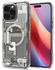 Spigen Handyhülle für iPhone 16 Pro, Spigen Ultra Hybrid Mag mit MagSafe, Beige-Transparent (Zero One)