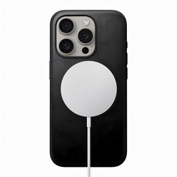 Nomad Modern Leather Case iPhone 16 Pro Max Black