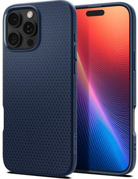 Spigen Handyh&uuml;lle f&uuml;r iPhone 16 Pro Max, Spigen Liquid Air, Dunkelblau