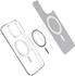 Spigen Handyhülle für iPhone 16 Pro, Spigen Ultra Hybrid Mag mit MagSafe, Transparent-Weiß