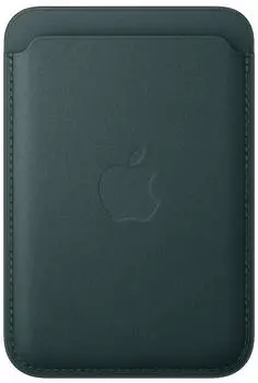 Apple iPhone Feingewebe Wallet mit MagSafe (2024) Dunkelgrün Apple iPhone Feingewebe Wallet mit MagSafe (2024) Dunkelgrün